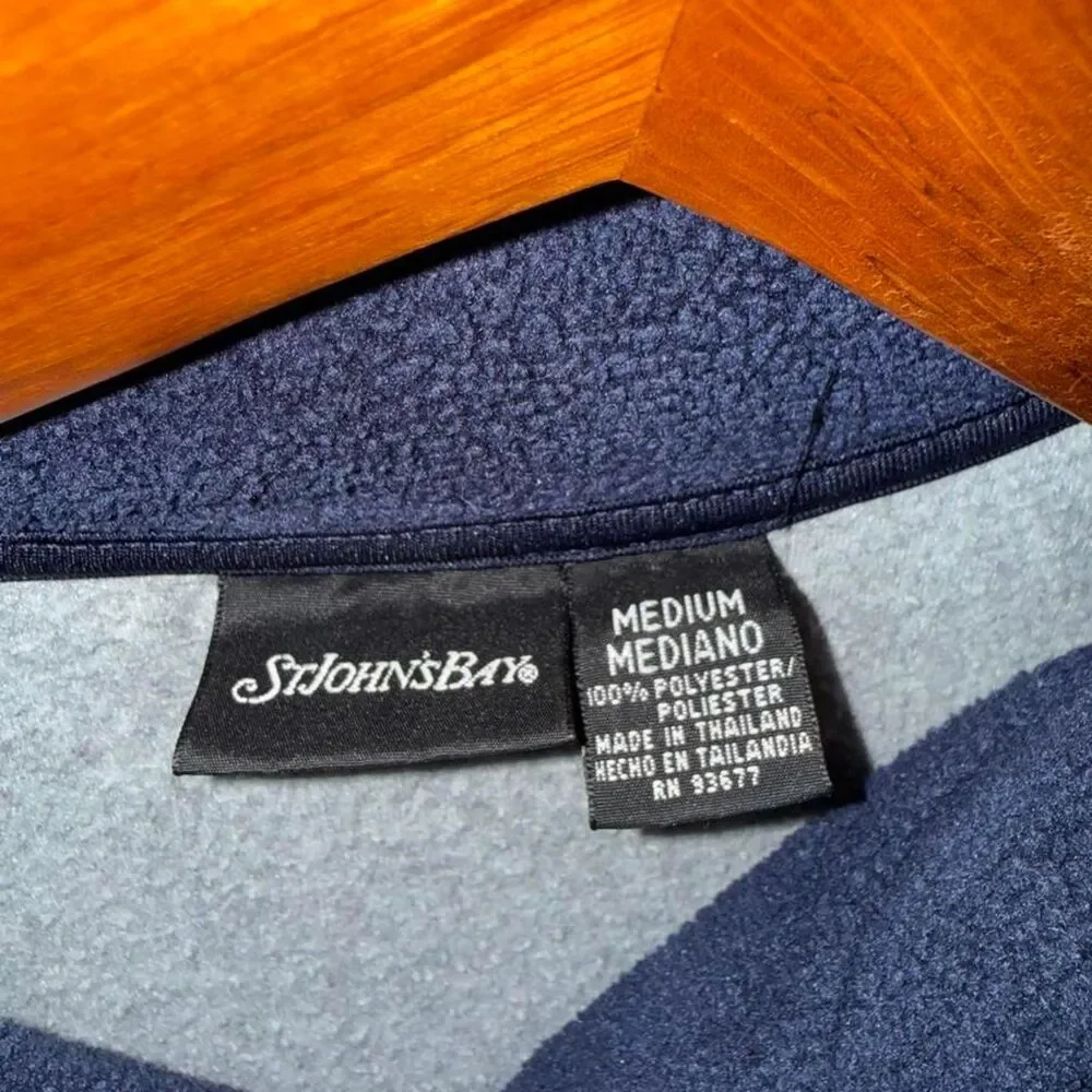 St John's Bay Grey & Navy Jumper